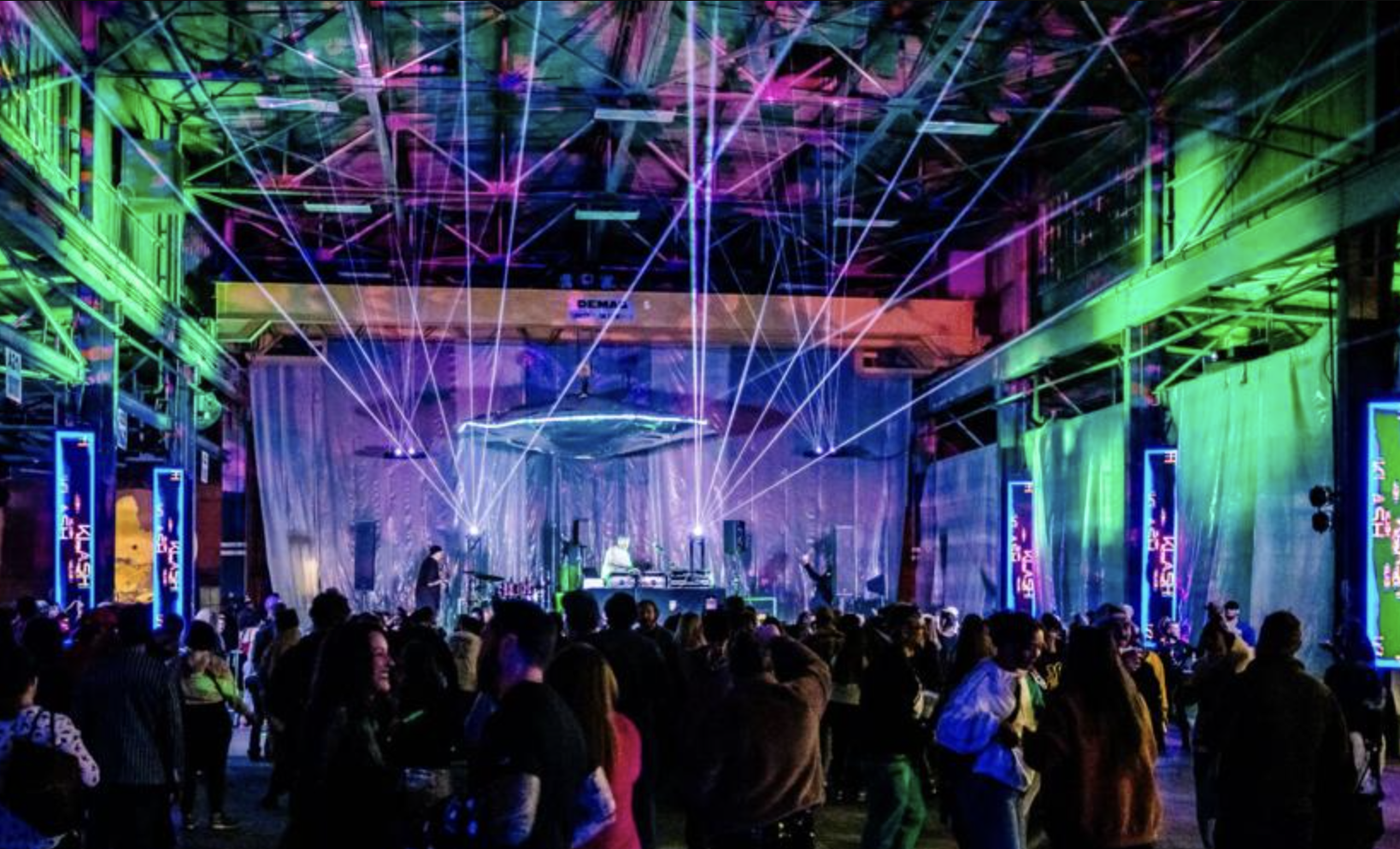 Step into this North Charleston warehouse for a 10-year-running zany underground art party