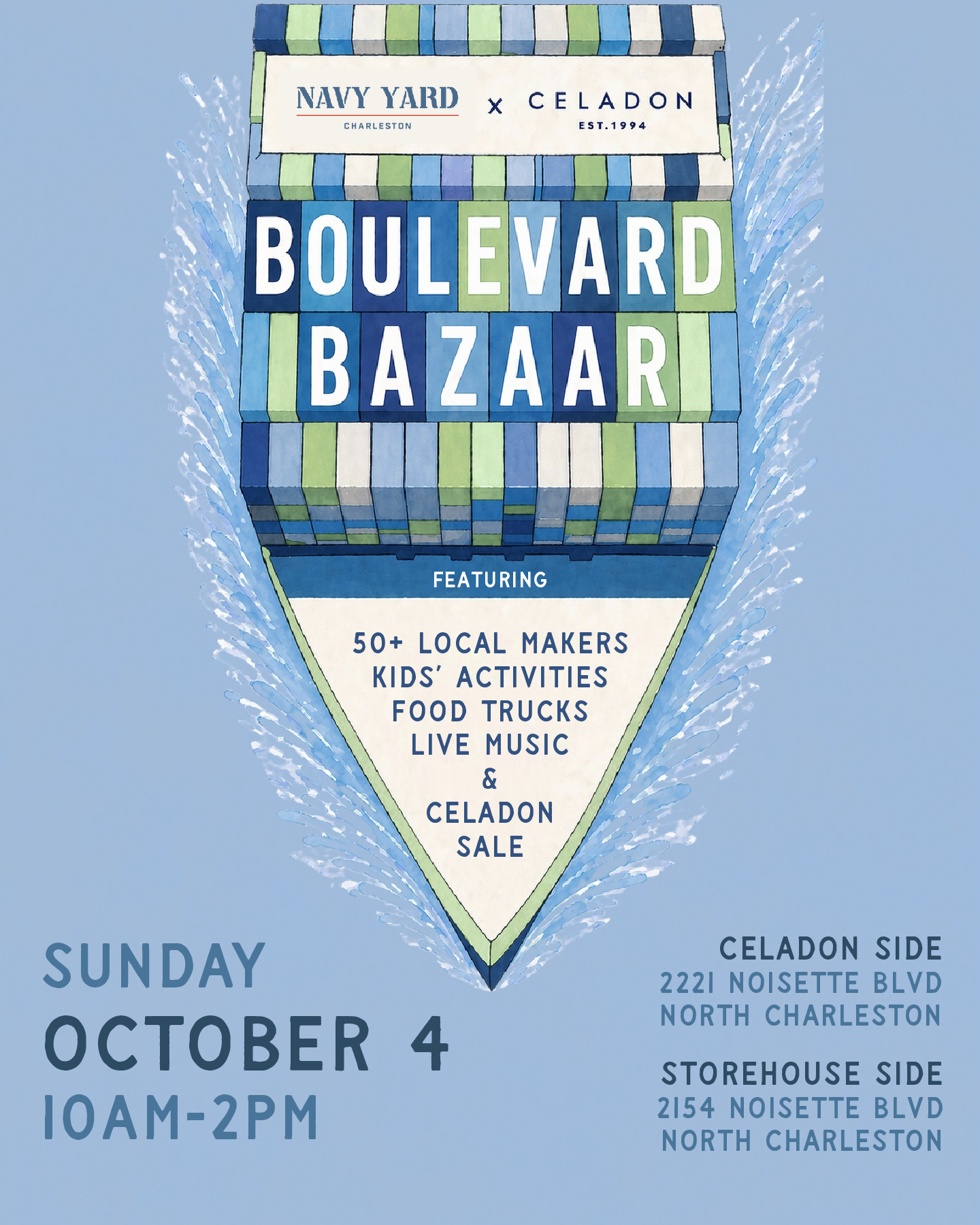 Celadon x Navy Yard CHS:  Boulevard Bazaar